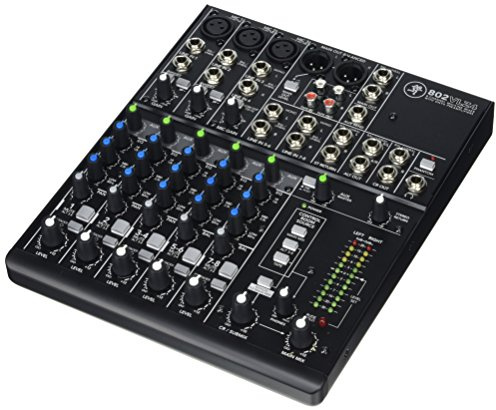 Mackie 802VLZ4 8-Channel Compact Analog Mixer With Legendary Onyx Mic Preamps