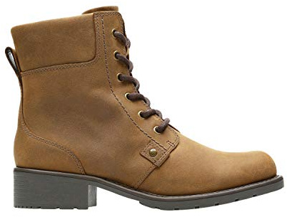 Clarks Damen Orinoco Spice Stiefelette, Brauner Snuff, 39.5 EU