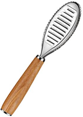 Kichvoe Fish Scale Remover, Stainless Steel Scaler with Wooden Handle