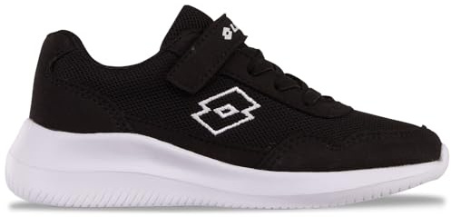 Lotto Unisex Bambini Connect K Kids, Nero Bianco, 29 EU