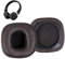1 Par Almohadilla Auriculares Compatible con Marshall Major III de Espuma de Memoria y Cuero Proteico, Almohadillas Cascos de Repuesto para Marshall Major 3 (Major III - Marrón)