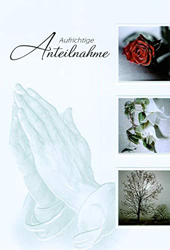 Tarjetas de condolencias - Tarjetas plegables - Formato B6