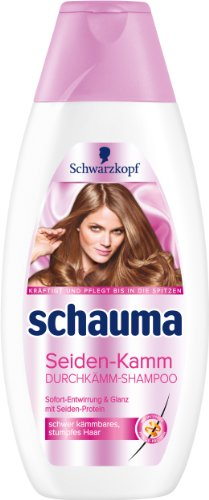 Schauma Seiden-Kamm Durchkämm-Shampoo, 4er Pack (4 x 400 ml)