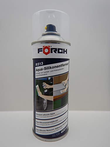Förch R513 Aqua Silikonentferner 400ml auf wasserbasis zum Reinigen von Oberflächen vor Lackier- und Klebearbeiten