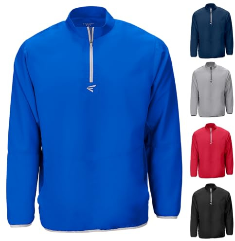 Easton | ALPHA Long Sleeve Cage Jacket | Adult Medium | Royal