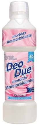 DEO DUE Ammorbidente Fiori Rosa Liquido 1000 ml
