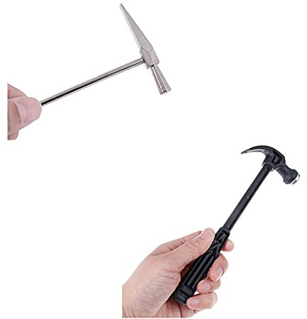 Mini Griffe Marteau Travail du Bois Nail Puncher Metal Hammer / Petit Marteau de Fer Réparation de Montre d' Outils à Main d' Urgence Évasion Practical and Attractive