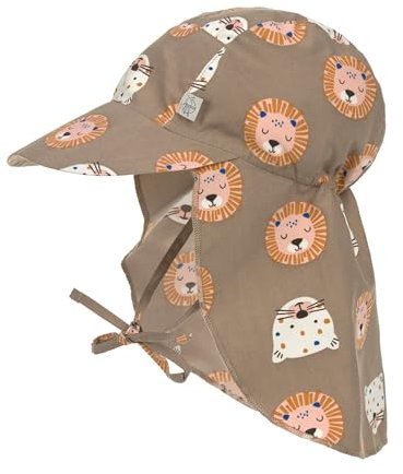 LÄSSIG Unisex Baby Für Kinder Sonnenhut, Braun, 43-45 EU