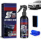 Multifunctional Car Coating Spray, Car Polish Agent Spray, 3 in 1 High Protection Quick Car Ceramic Coating Renewal Agent, Car Wax Polish Spray for Cars, 120ml Car Scratch Remover