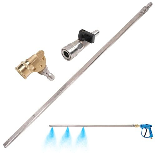 Strumento per la pulizia del riscaldamento, aste per la pulizia 'acqua per radiatori, accessori per idropulitrici per serbatoio, grondaia, auto, vetro, casa, camion, giardino, terrazza