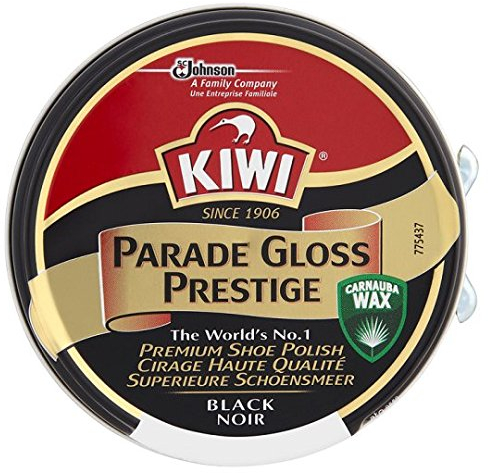 Kiwi Black Parade Gloss Shoe Polish 50Ml