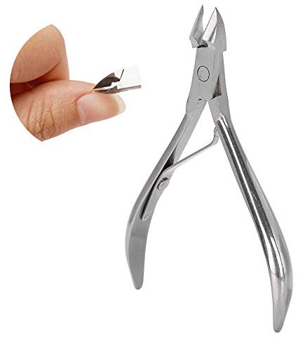 Nagelhautzange Nagelhautschneider, Hautzange Edelstahl mit Scharfem und Glattem Schnitt Fein Dead Skin Remover für Fingernägel und Zehennägel, profi Maniküre Pediküre Werkzeuge