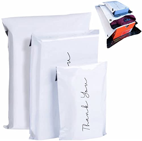 Enveloppe plastique d’expédition pour colis Vinted - x50 - HAUTE QUALITÉ - Sac thank you - Pochette postale de protection opaque - emballage pour expédier carton, vêtements, livres, chaussures