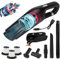 Handstaubsauger Akku 10000Pa, Kabelloser Auto-Staubsauger, Mini Staubsauger Auto Tragbarer Wiederaufladbarer Handstaubsauger Akku mit 2 Filtern für Auto, PC, Sofa, Haustier