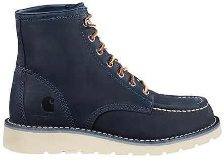 Carhartt Women's 6 Moc Toe Wedge Boot, Stivaletto Donna, Navy, 40 EU