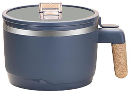 Ramen Bowl with Handle and Lid, Large Instant Noodle Bowl, Round Microwave Heating Cup Noodles Soup Bowl, Salad Lunch Box, Kitchen Mixing Bowl