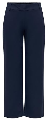 ONLY Damen Onlpoptrash Life Mw Straight Pant PNT, Night Sky, S / 32L