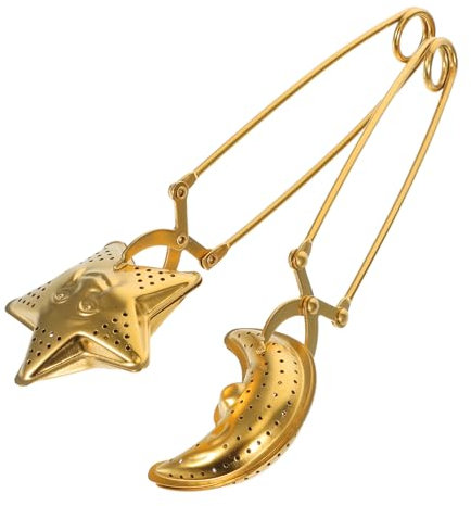 COLLBATH Colino Per Infusore Da Tè Con Pinza Per Foglie Di Tè Filtro Per Tè in Acciaio Inossidabile 2 Pezzi Filtro Per Tazza Da Tè