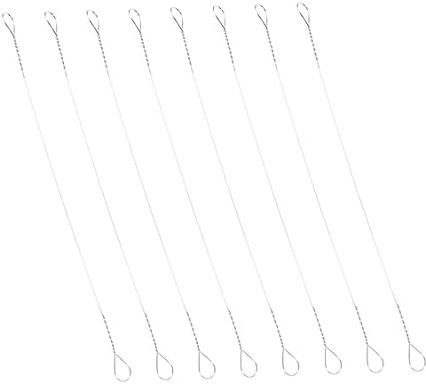 Ciieeo 8pezzi Fil Di Ricambio Per Affettare Formaggio Filo Per Tagliare Formaggio in Acciaio Resistente Filo Per Affettare Alimenti Per Tagliare Burro Utensile e Burro