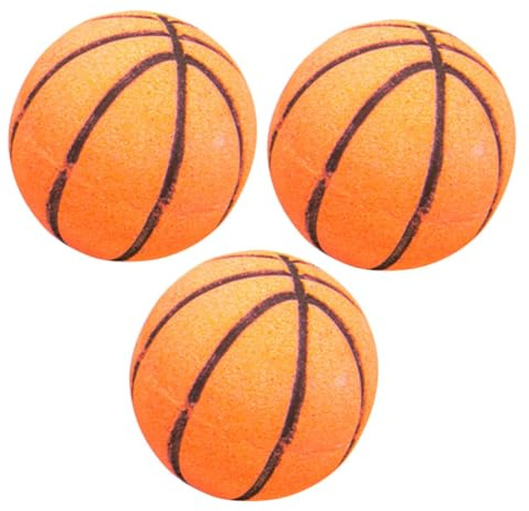 Homoyoyo 3piezas Bolas De Baño De Sal Marina Bolas De Sal Para Ducha y Baño Fragancia De Leche y Plantas Para Burbujas Como Balones De Baloncesto Para Spa Casa