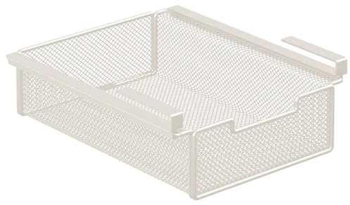 SZLIFE Organisateur Tiroir sous-Armoire pour Chaussures sous-vêtements Chaussettes Soutien-Gorge en Fer avec Tiroir Coulissant Pratique Adapté aux Espaces, S