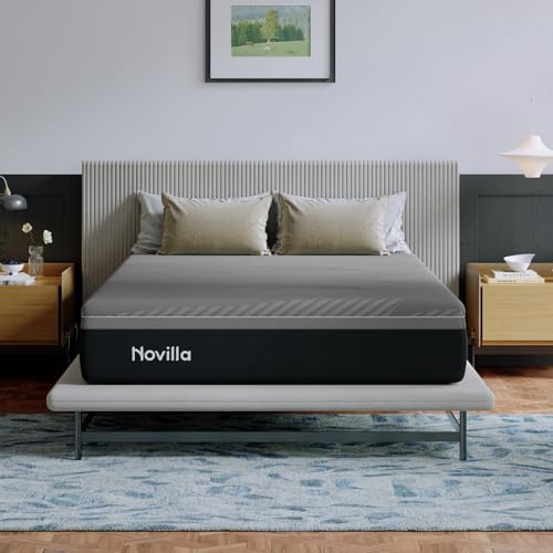 Novilla Airflow Matratze, Premium 7-Zonen Kaltschaummatratze, Gel-Memoryschaum-Matratze, 30cm Höhe, atmungsaktiv & waschbar, Oeko-TEX Zertifiziert (180x200cm, 30.0, 30 cm, Centimetres)