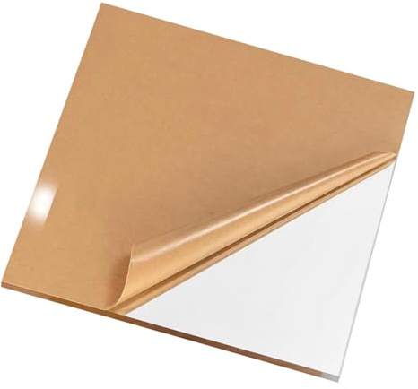 3 mm genomskinlig akrylplåt for skylt, DIY-visningsprojekt, fotoram, hantverk, målning, 10x10cm-60x60cm, 1 st(150x200mm)