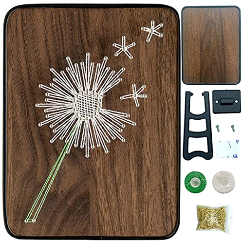 Kit de arte de cuerda para principiantes, arte de cuerda de diente de león, regalo único, kit de manualidades para vacaciones