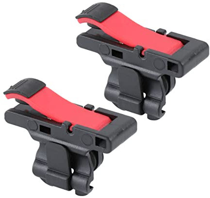 COLLBATH Gaming Auslöser Gamecontroller Mit Kupferinduktion Schnelltasten Handy Gamepad Zubehör Schwarz Rot Für Ego- Und Third-person-shooter Mobile Spiele