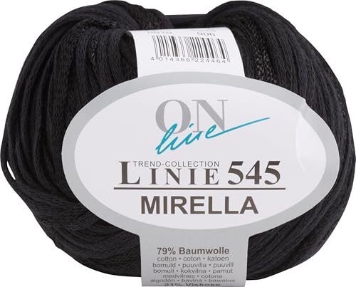 ONline Wolle Mirella Linie 545 Strickwolle 50g 120m Nadelstärke 4,5 bis 5,5 für Pullover Größe 38 650g Farbe 10