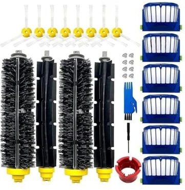 Pièces De Rechange For Filtres De Brosse For Aspirateur Robot M11K, Compatibles Avec Roomba 694, 692, 676, 675, 677, 671, 610, 690, 680, 660, 650, 620, 645, 655