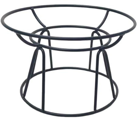 perfk Supporto per Ciotola per Gatti, rialzato, per Cibo e Acqua per Cani, Stabile, per Gatti e Cani di Piccola Taglia, in Metallo Antiscivolo.