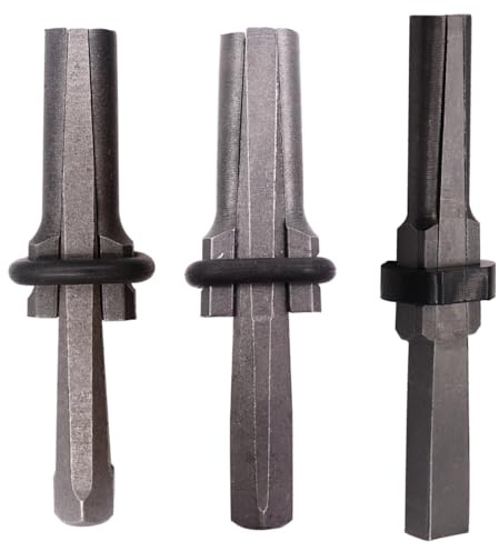 18mm Stone Splitter, Manual Stone Opener Bits Dowel Wedges Heavy Duty Rock Splitting Hand Tools for Concrete Marble Rock Granite (5 Pack)