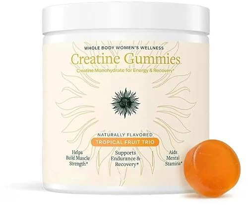 Creatine Monohydrate Gummies，Strength & Energy Support | Öka fokus, styrka och uthållighet， Styrka och energistöd, Vegan, glutenfri, icke-GMO,