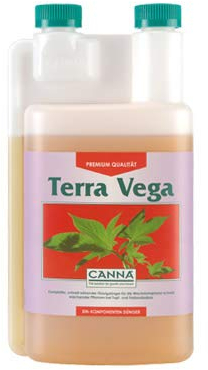CANNA Terra Vega 1 liter - Complete Growth Fertilizer for Soil Cultivation
