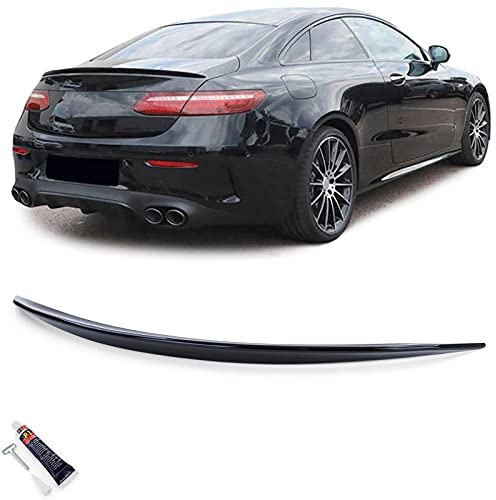 Heckspoiler Lippe Sport Schwarz mit ABE für Mercedes E Klasse C238 Coupe ab 17