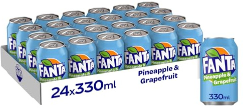 Fanta Can Pineapple & Grapefruit 330 ml (Pack of 24)