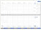 Güss Tischquerkalender 30x10cm 1W. = 2S. mit Register