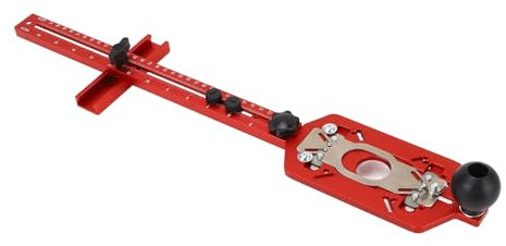 per Taglio Circolare Regolabile, Staffa per Scanalatura per Fresatura, Strumento Multifunzionale per Fresa, Strumento per la Lavorazione del Legno 3 in 1 per Scanalatura Laterale