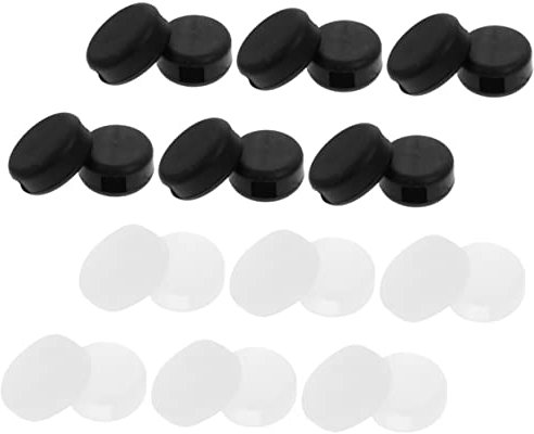 CANIGHT 12 Paar Brillenzubehör Brillen Ohrgriffe Praktische Brillenhalter Brillen Ohrhalter Silikon Brillenhalter Brillenkissen Rutschfester Brillenhalter