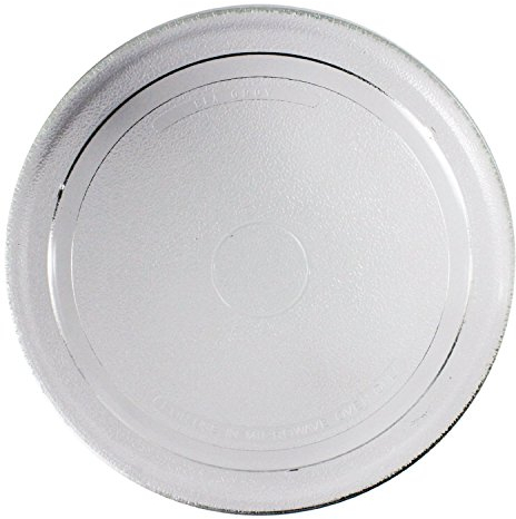 SPARES2GO Smooth Glass Turntable Plate for Sharp Microwave Oven (270mm / 27cm)