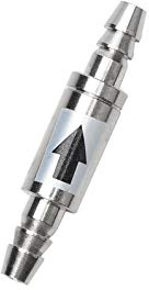 Yagote CO2 Glass Aquarium Supply Accessories, CO2 Diffuser CO2 Drop Checker CO2 Bubble Counter Check Valve for Aquarium Planted Tank (Check Valve)