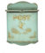 Nostalgischer Briefkasten Metall Antik-look Shabby Mailbox im Landhaus Shabby chic Stil, antik grün