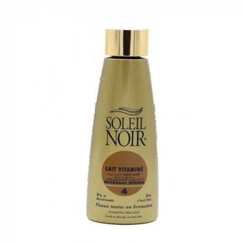 Soleil noir IP4 Lait vitaminé bronzant intense 150ml