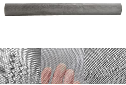 Metallgitter 30 Mesh edelstahlgitter Woven Wire Mesh Mäusegitter Filternetz metallgitter Wühlmausgitter Volierendraht Metallgitter Feinmaschig Drahtgeflecht ( Color : Wire diameter 0.18mm , Size : 1x6