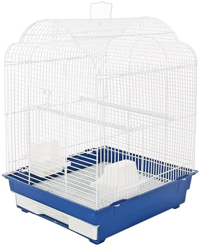 KCT Rosario Plus Small Exotic Portable Bird Cage - Blue