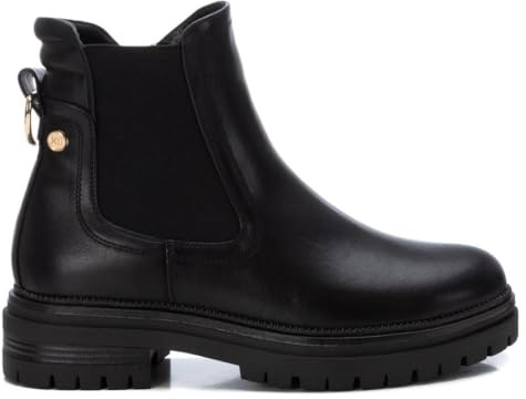 XTI - Botas Shelsea Mujer Negro - Calzado Cómodo y Versátil - Moda casual - Modelo 14328101 (Talla 37)