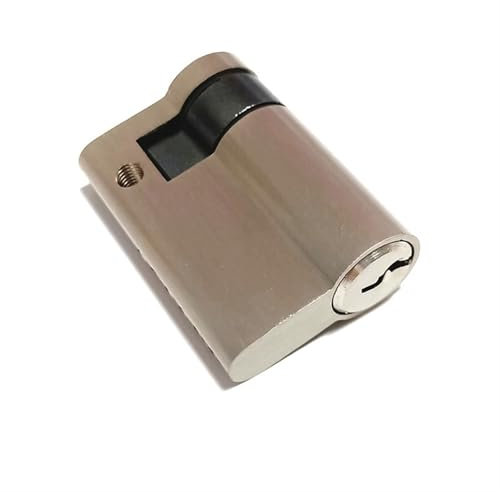 1 Uds núcleo de cerradura inteligente medio cilindro de cerradura excéntrica altura 32MM for cerradura de canal puerta de seguridad de puertas a prueba de fuego(50mm)