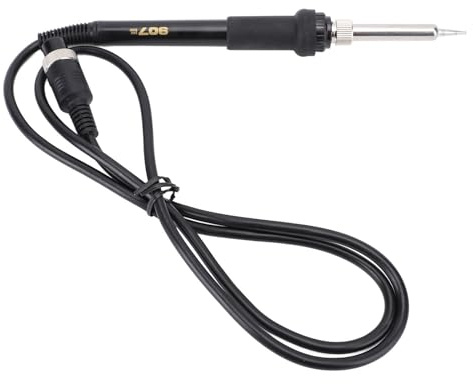 Zerodis Aoyue 862D 907I Lödpenna, 50W 24V med Hållbar Silikonaluminium, Effektiv Kärna med Fem Hål, Säker Initialvärme för Kretskort Reparation Av Apparater Smycketillverkning DIY