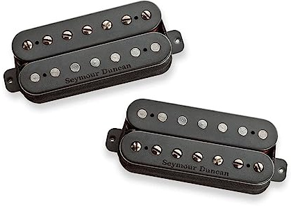 Seymour Duncan Pegasus/Sentient Humbucker Set, 7-String, Passive Mount, Uncovered - Black